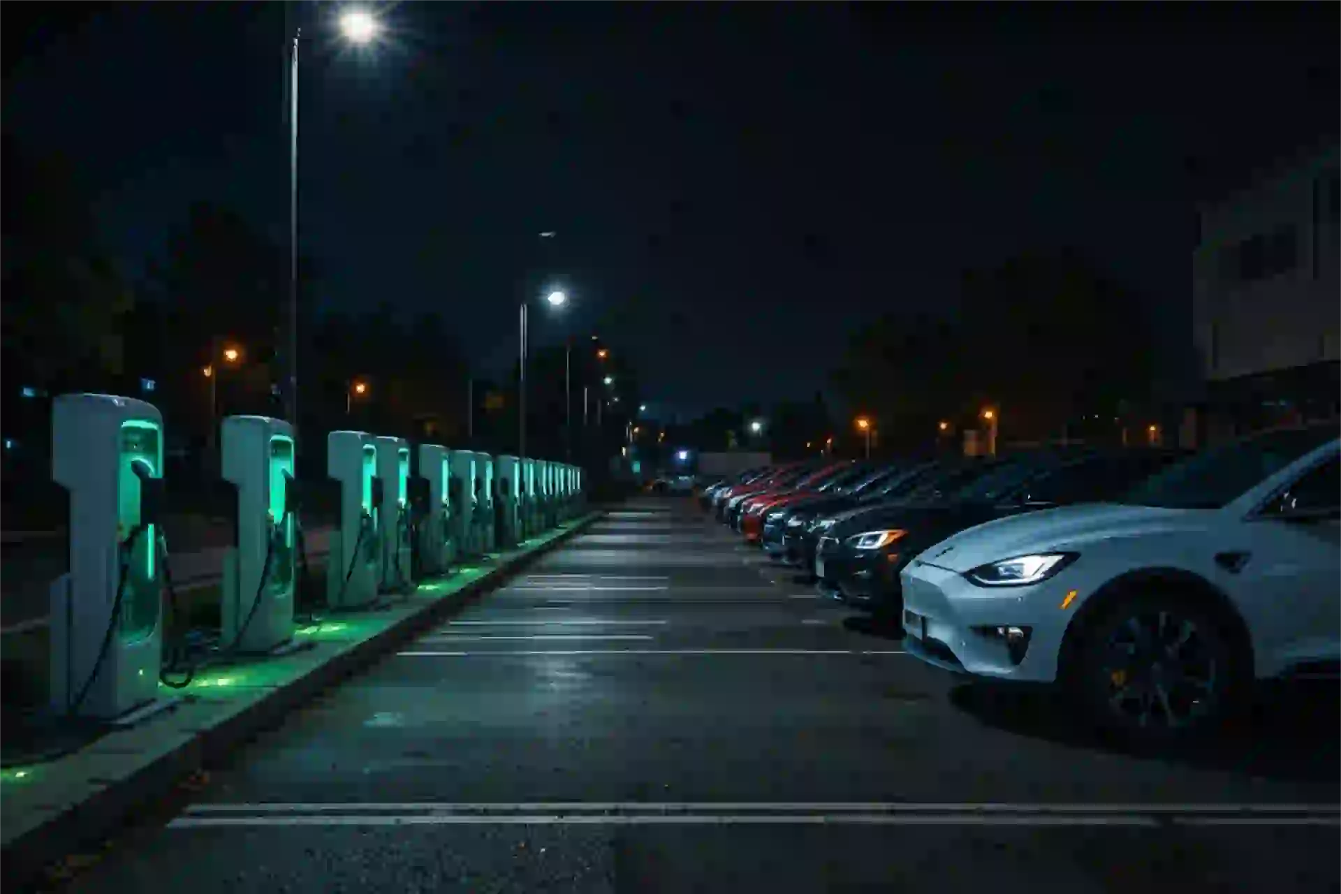 Installation borne de recharge à Corme-Écluse